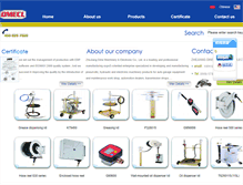 Tablet Screenshot of dmecl.com